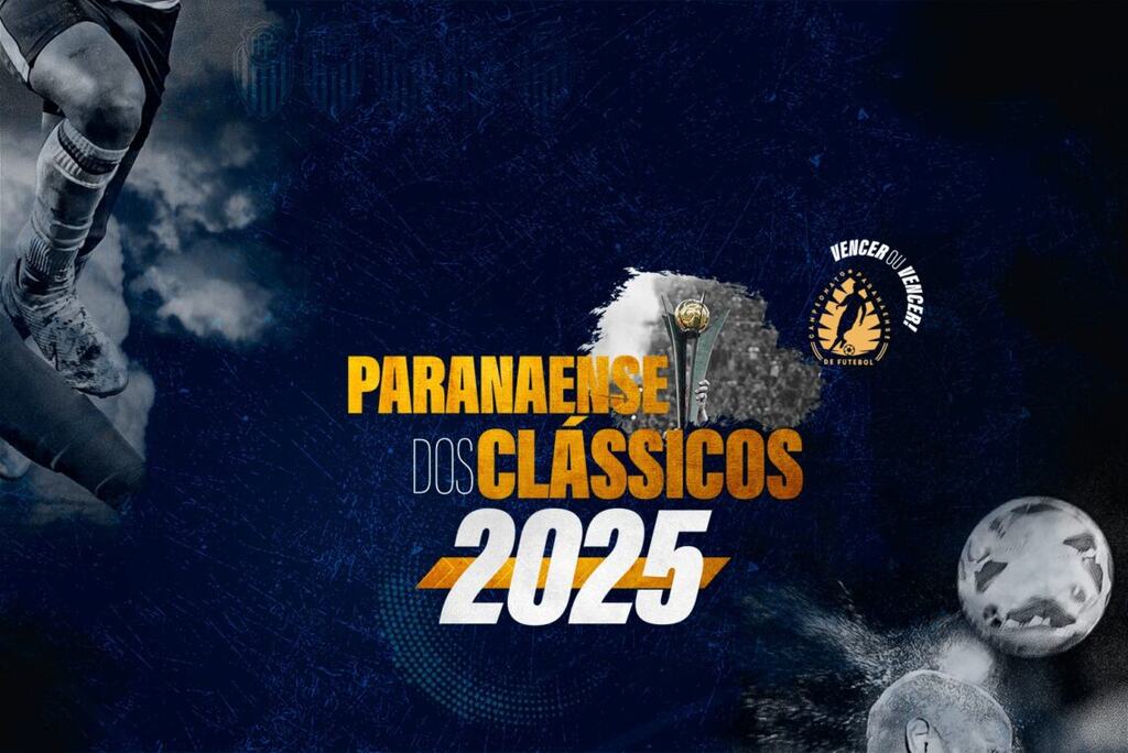 representação gráfica do campeonato paranaense 2025