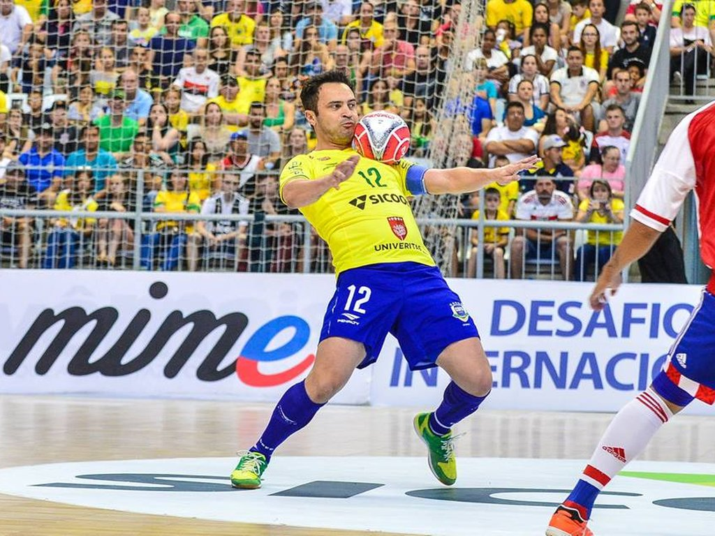 falcão é considerado o melhor jogador de futsal por muitos