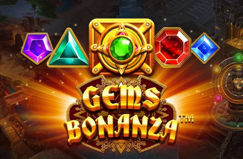 Logo do jogo slot Gems Bonanza