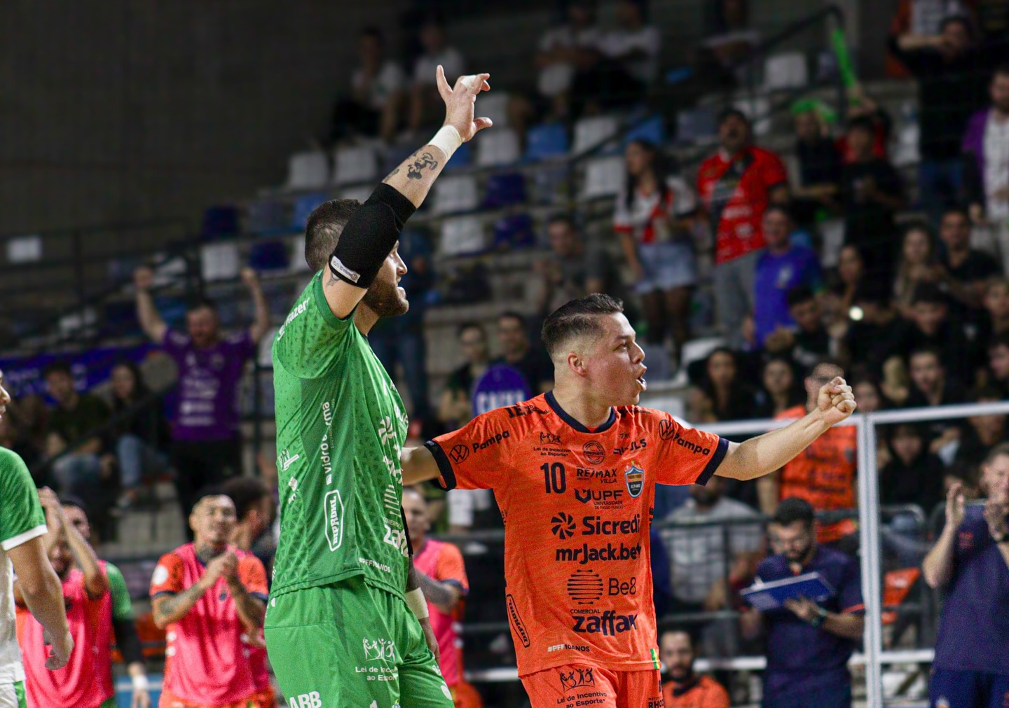 Jogadores de futsal