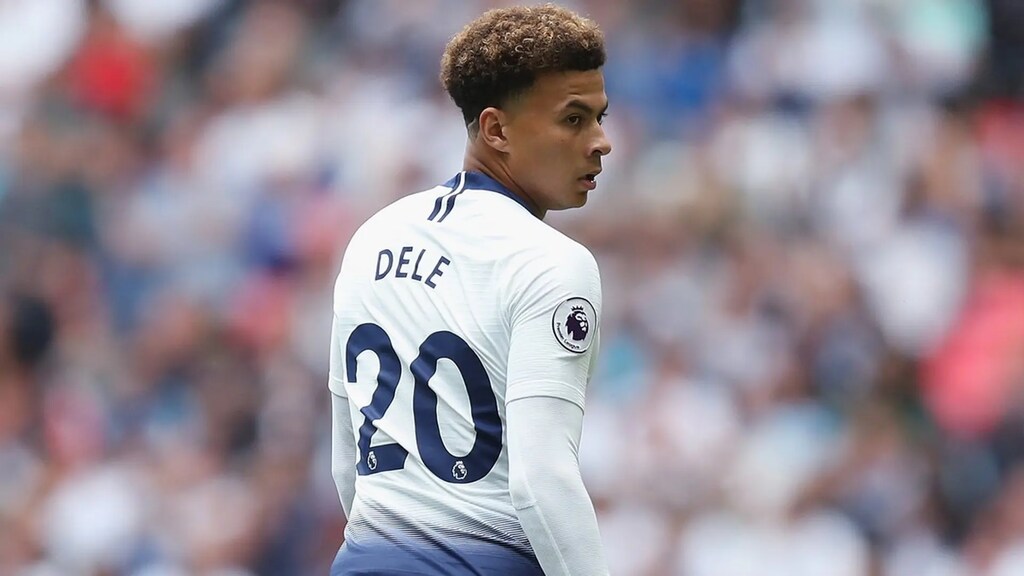 Dele Alli, jogador do Tottenham, em campo