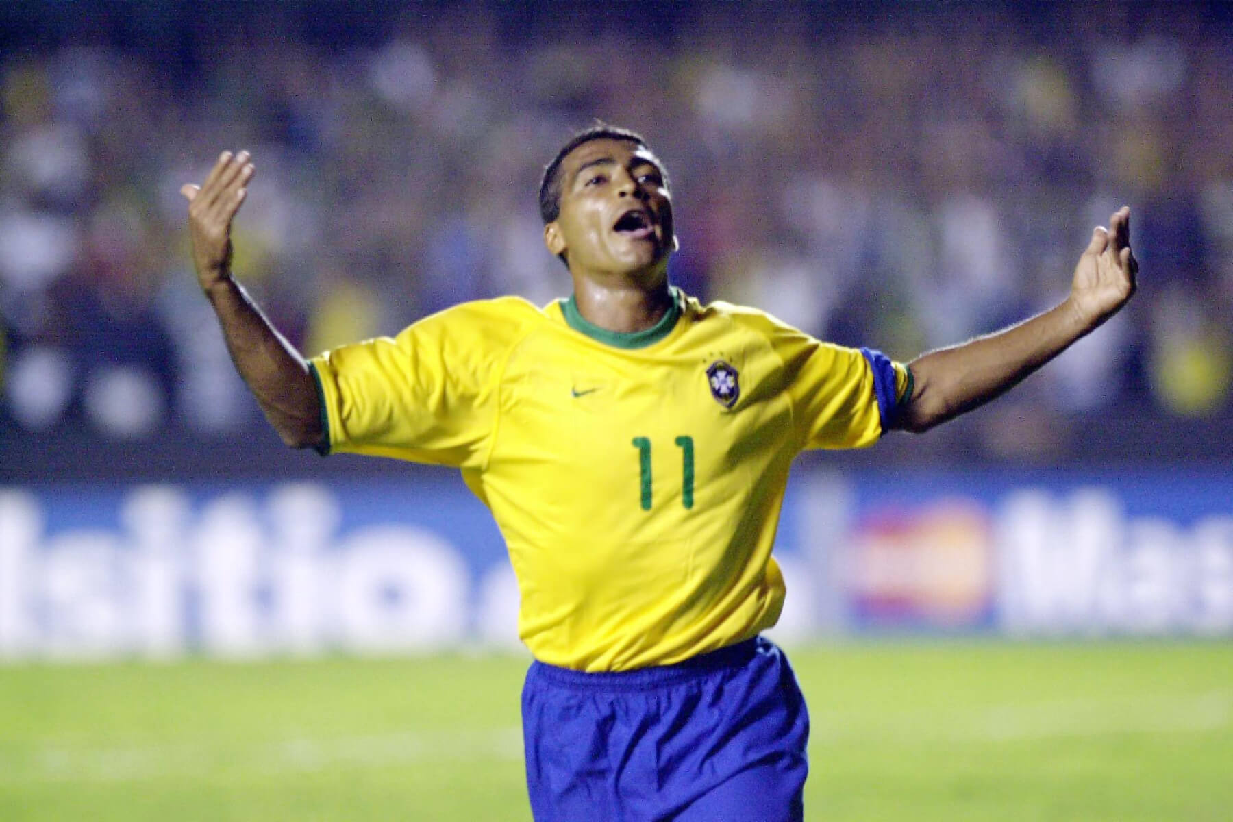 Romário com a camisa da seleção brasileira - Foto: Divulgação