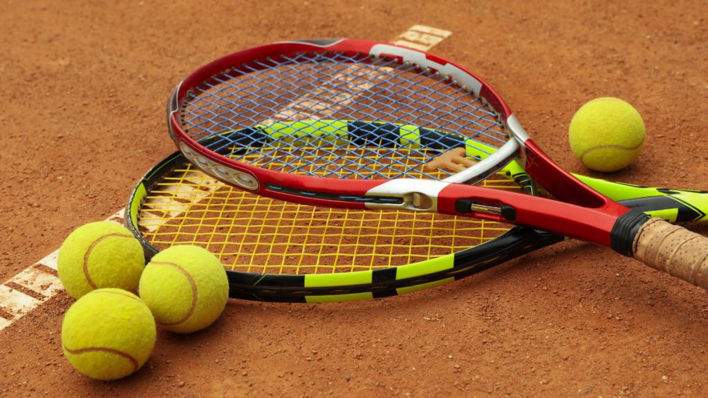 Apetrechos para jogar tenis