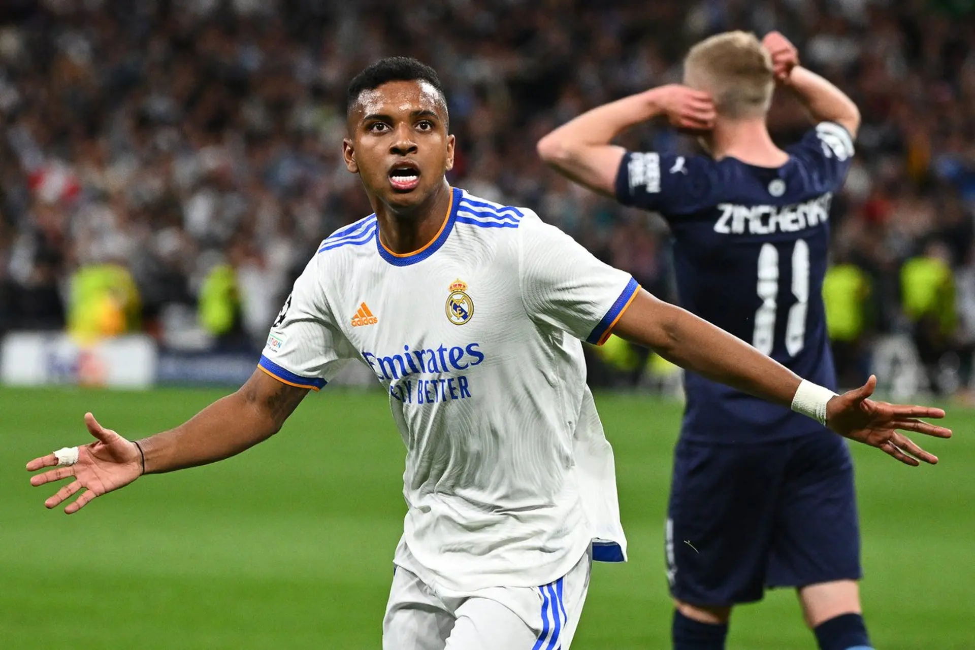 Jogador Rodrygo do REal MAdrid em Campo - Foto: JAVIER SORIANO / AFP