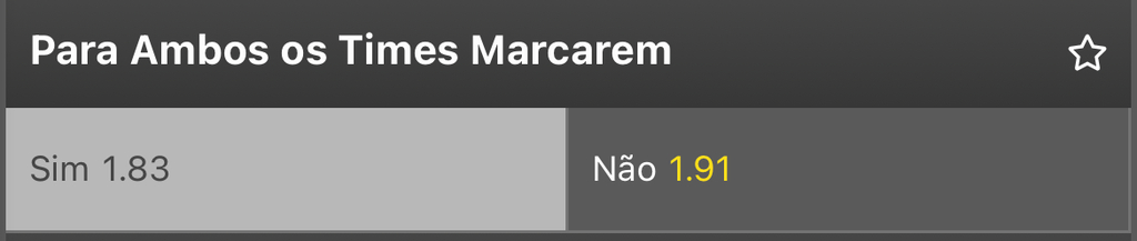 Imagem do aplicativo Mr. Jack com as odds do jogo entre Inglaterra x Brasil pelo Amistoso Internacional.