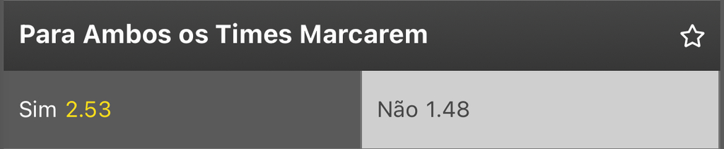 Imagem do aplicativo Mr. Jack com as odds do jogo entre Palmeiras x Botafogo-SP pelo Paulistão.