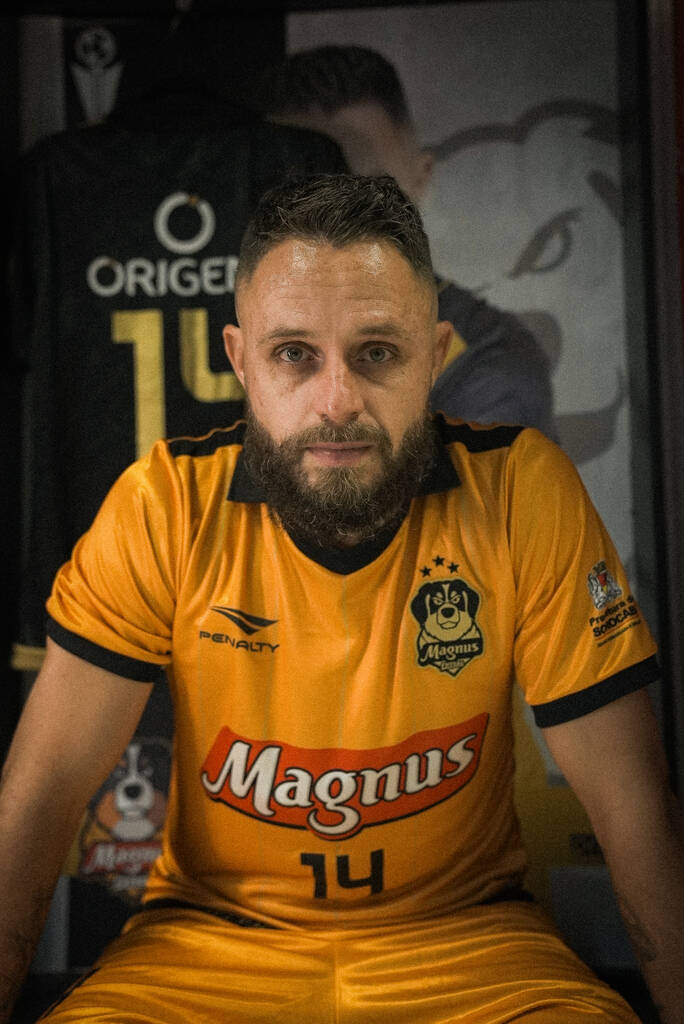 Jogador de Futsal do Magnus Rodrigo Capita