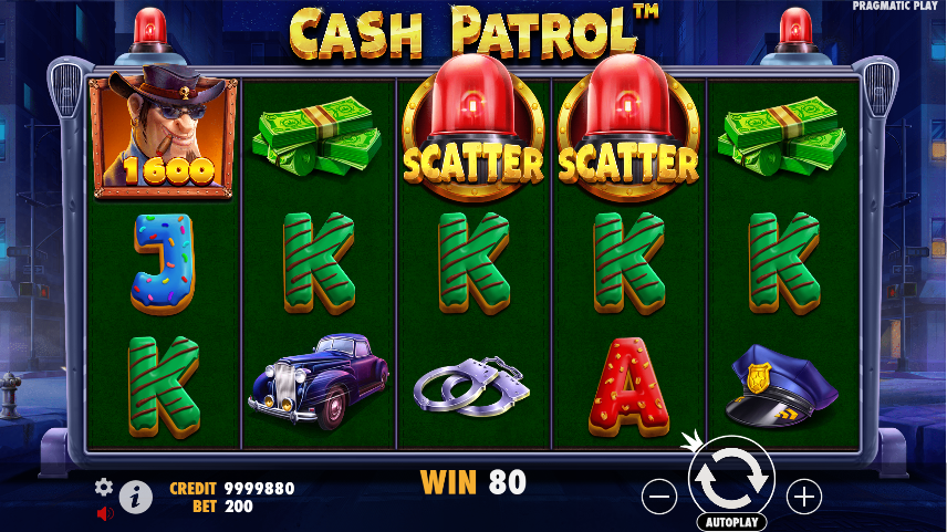 Imagem representando o jogo slot Cash Patrol