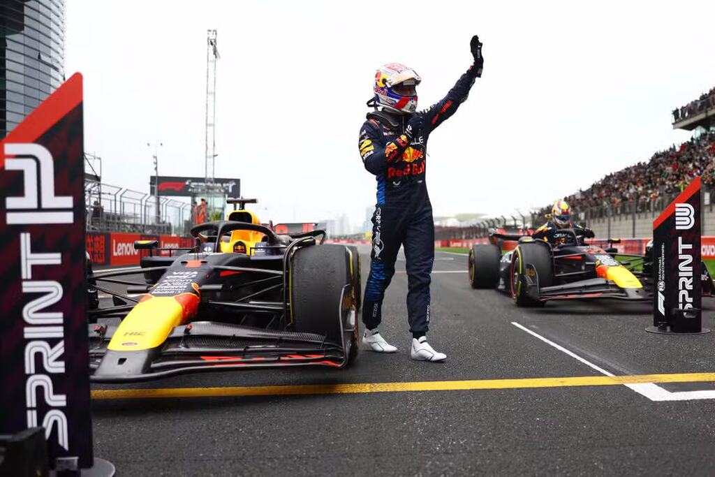 Max Verstappen a corrida sprint no GP da China de F1 em 2024