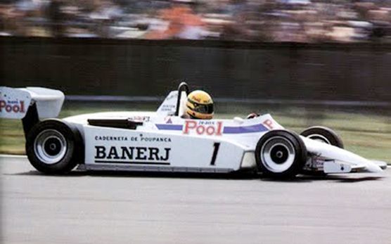 Ayrton Senna deu seus primeiros passos na Fórmula 3 com um Ralt Toyota 1983 - Reprodução/Pinterest