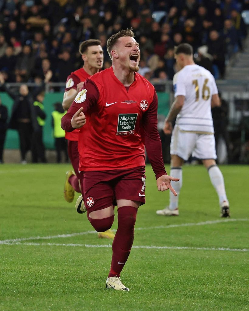 O Kaiserslautern eliminou o Saarbrücken na semifinal e garantiu uma vaga na final da Copa da Alemanha de 2024 - Reprodução/Instagram/@bundesliga