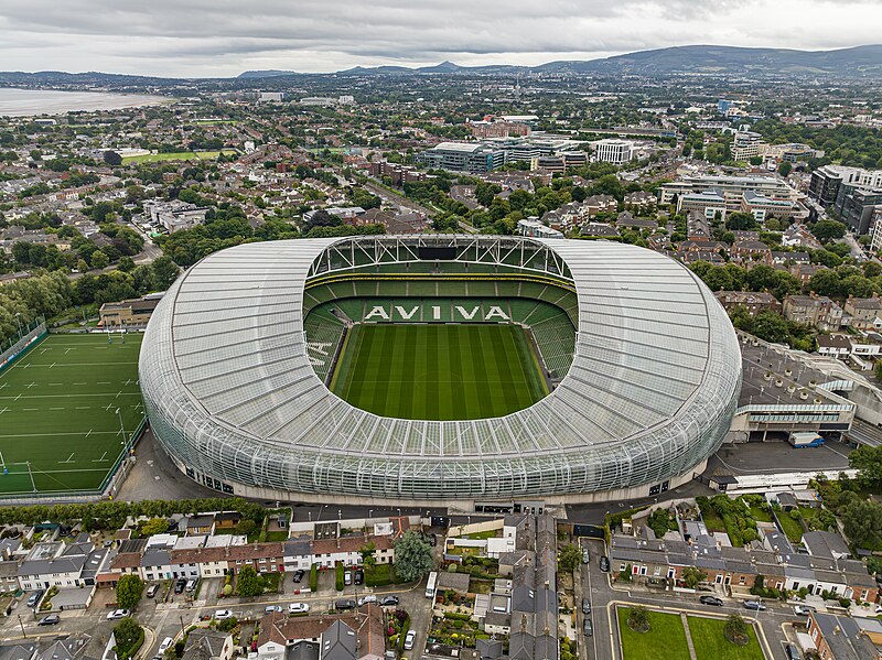 Aviva stadium, Dublin, Ireland - Foto: Wikipedia 