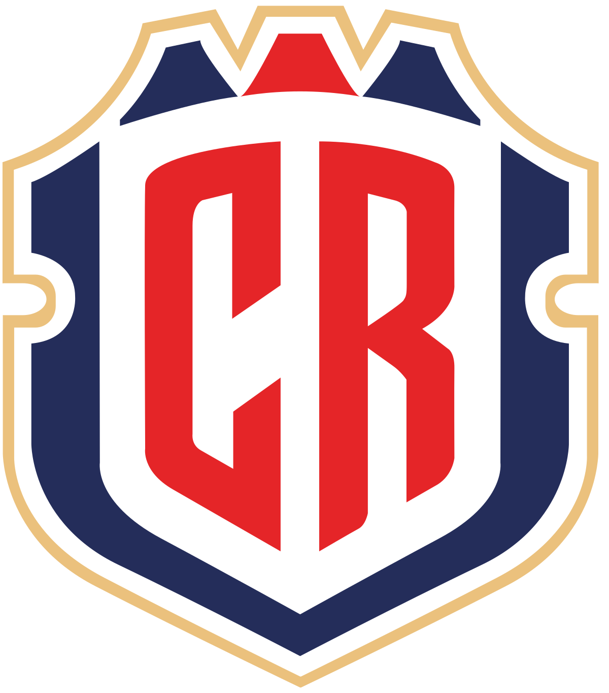 escudo seleção da costa rica