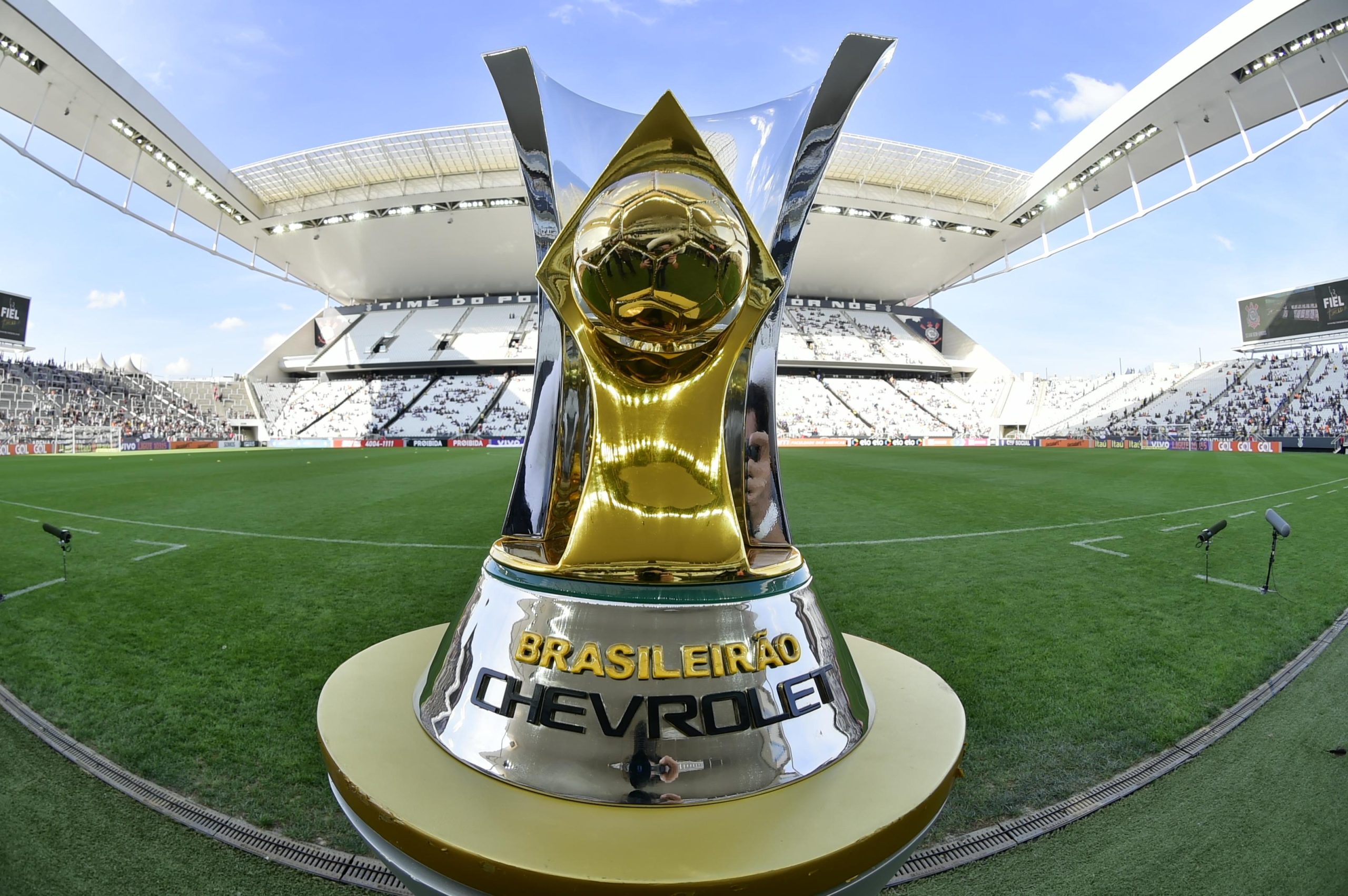 Taça do Campeonato Brasileiro de futebol - Foto: Fernando Dantas/Gazeta Press