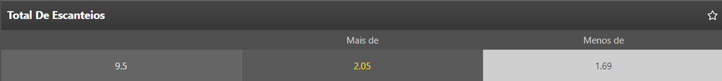 Imagem do aplicativo Mr. Jack com as odds do jogo entre Colômbia x Panamá pela Copa América.