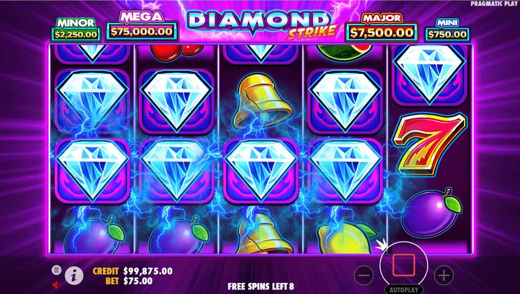 Imagem do jogo slot Diamond Strike