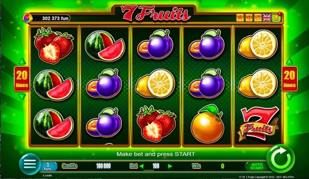 Por dentro do jogo slot 7 fruit million