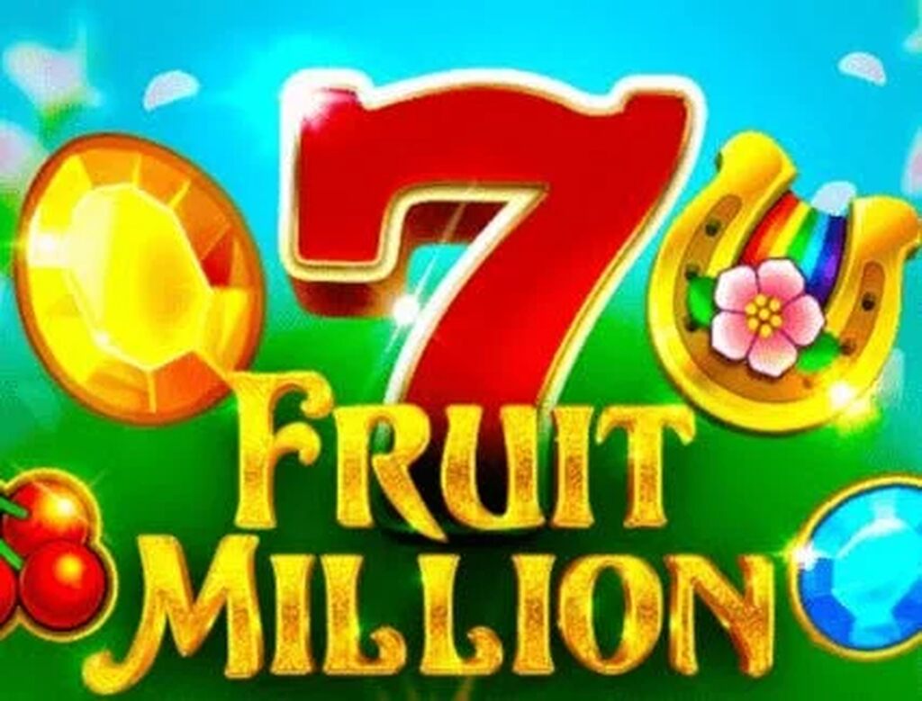 Logo do jogo slot 7 fruit million