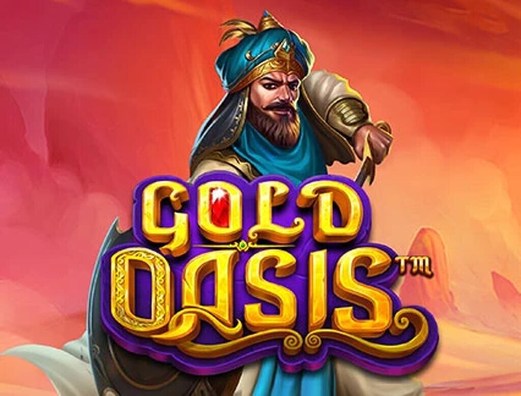 Logo do jogo slot Gold Oasis