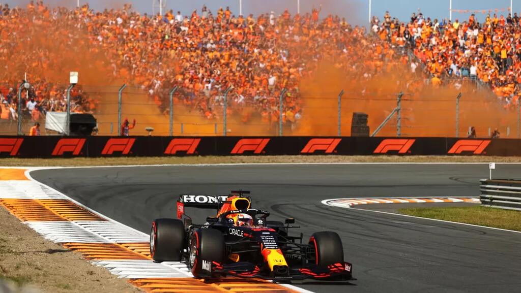 Max Verstappen correndo no GP da Holanda