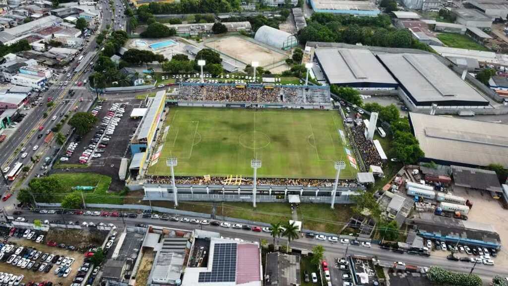 estádio do amazonas fc visto de cima
