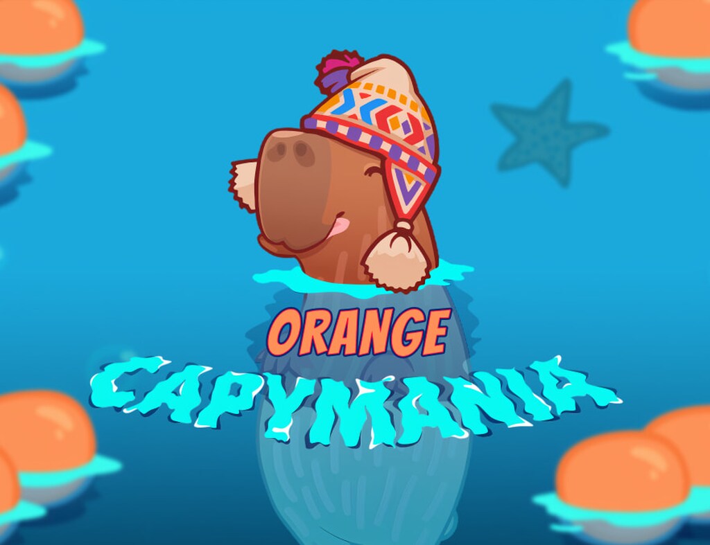 Logo do jogo capymania orange