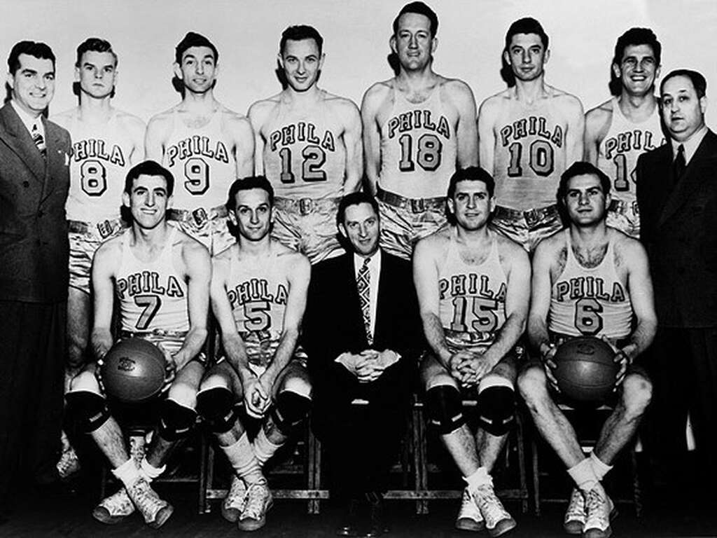 elenco da década de 1940, um dos melhores da história do Golden State Warriors