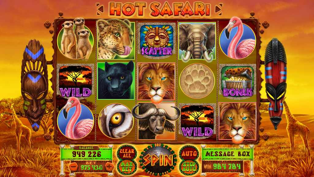 imagem interna do jogo hot safari 50000