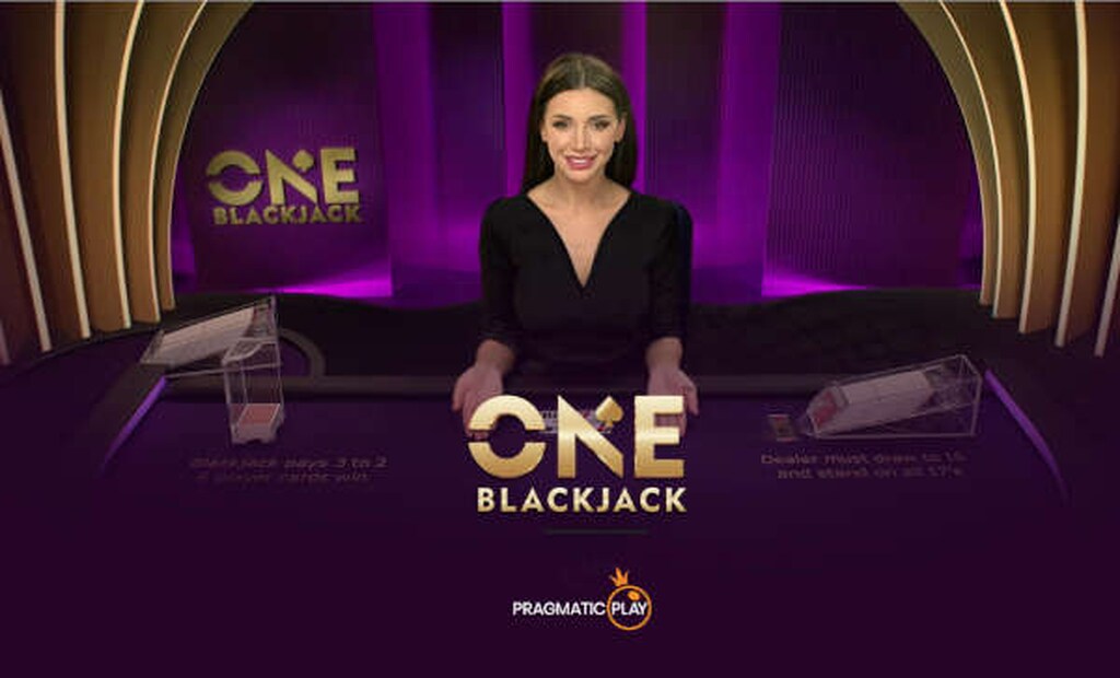 imagem do jogo one blackjack, para apostadores que sabem como apostar em cassino ao vivo