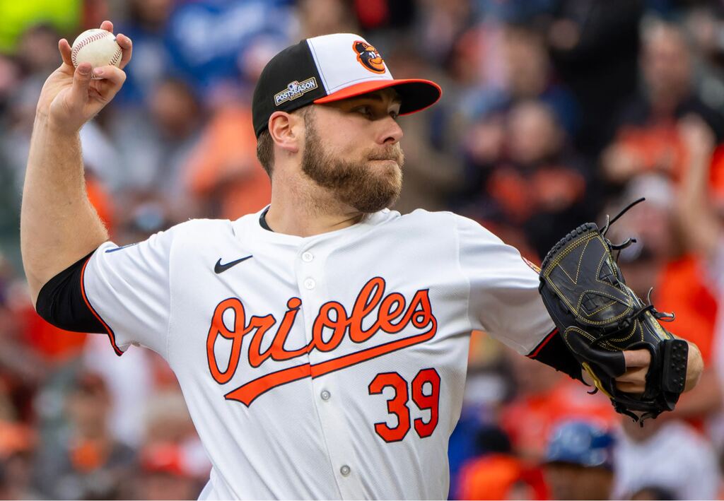 jogador do baltimore orioles prestes a lançar a bola da liga mlb como apostar