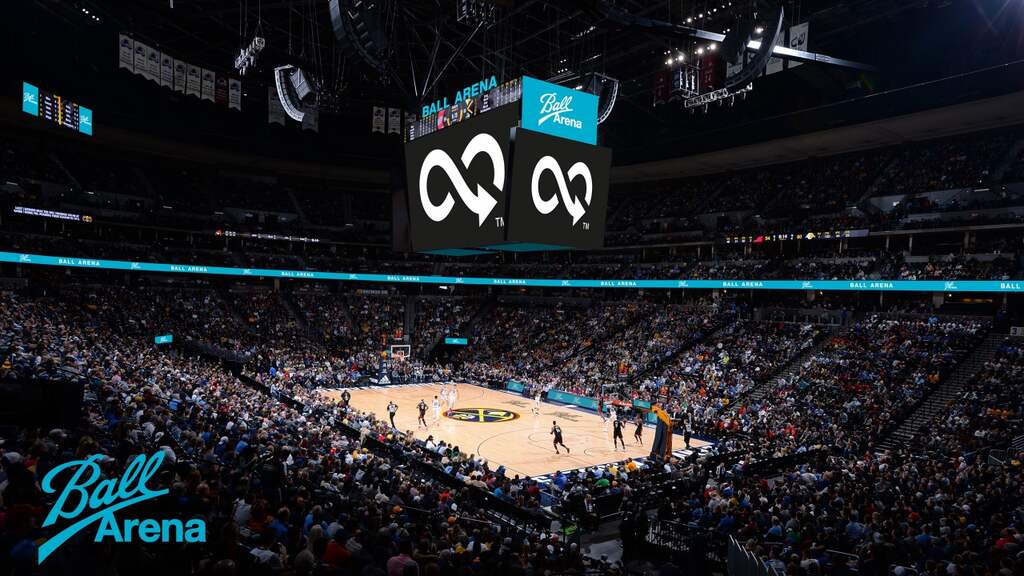 estadio do denver nuggets historia lotado de torcedores para assistir a uma partida