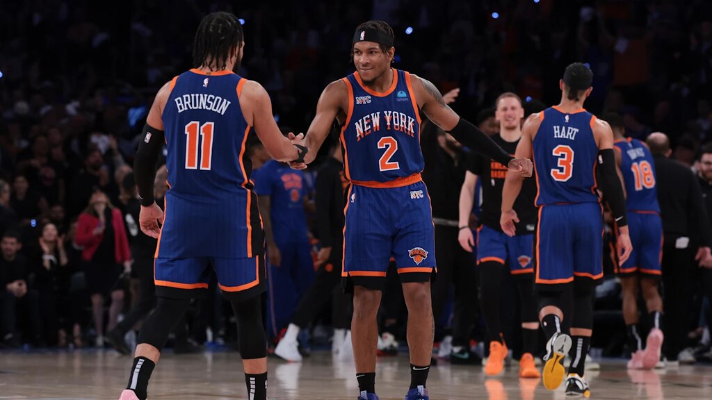 jogadores do new york knicks em quadra, favoritos nba