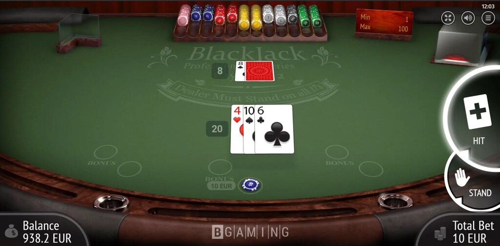 por dentro do jogo Multihand Blackjack Pro