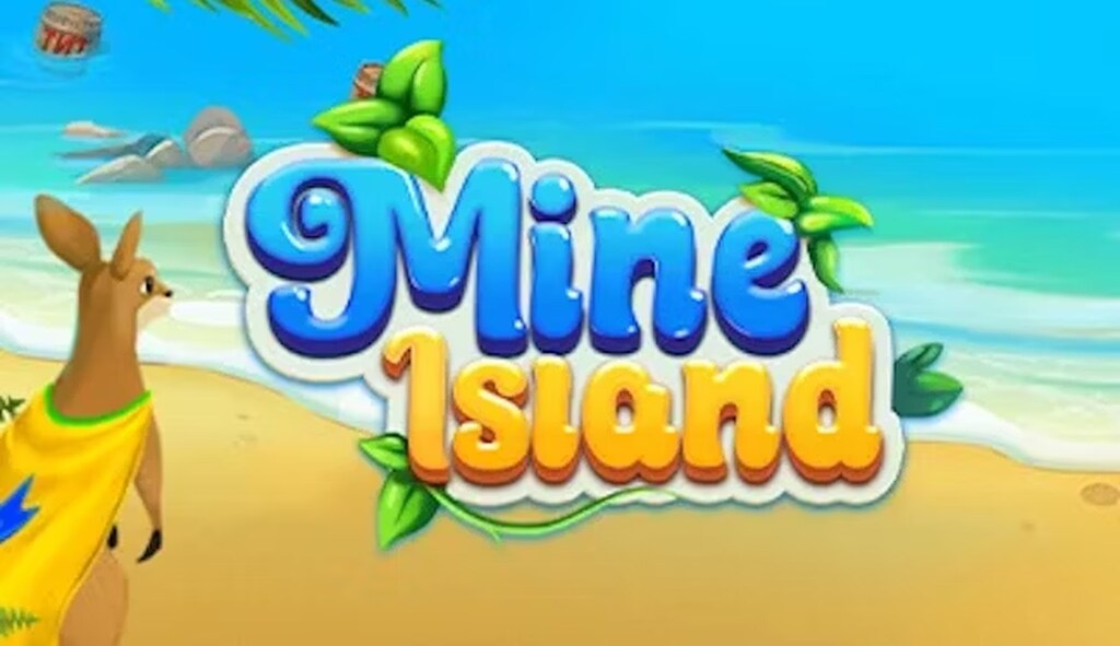 logo do jogo crash mine island