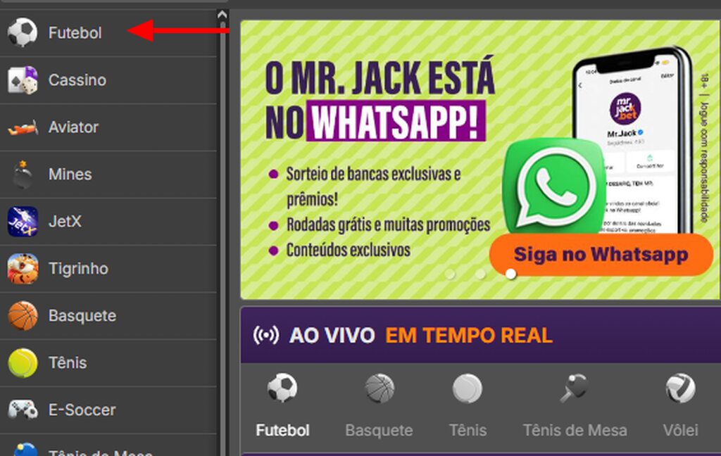 print da tela do mr jack, representando quem sao os campeoes estaduais