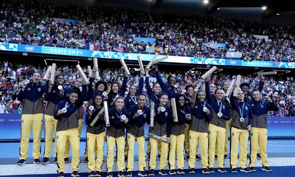 a seleção brasileira, vice nas olimpiadas 2024, é uma das favoritas na copa do mundo feminina de 2027