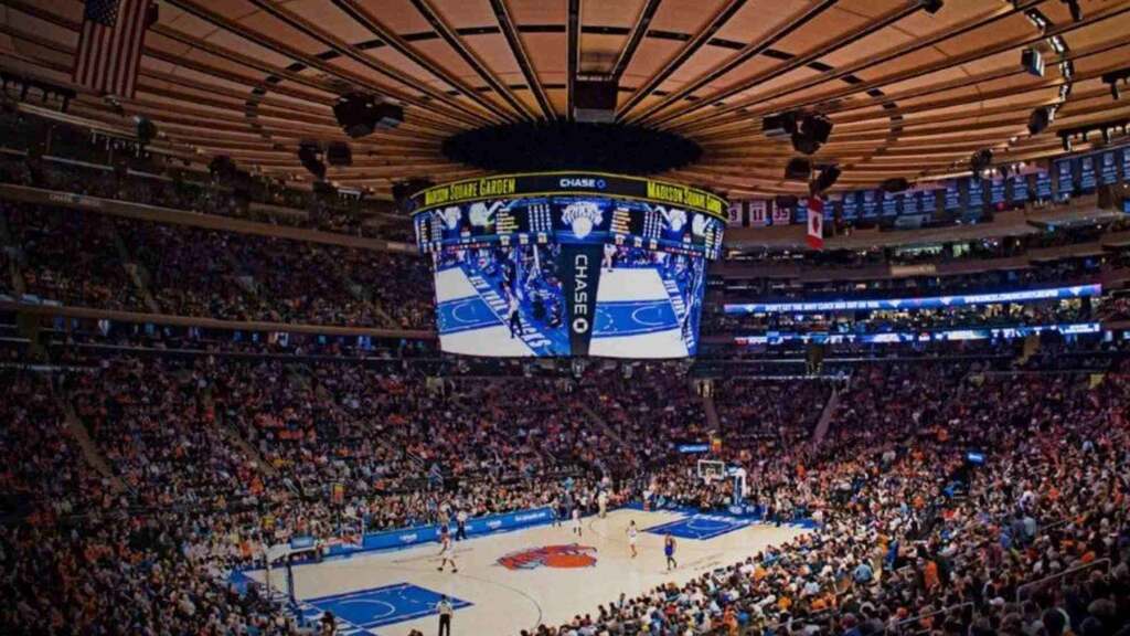 madison square garden, casa do new york knicks historia, lotado prestes a receber uma partida